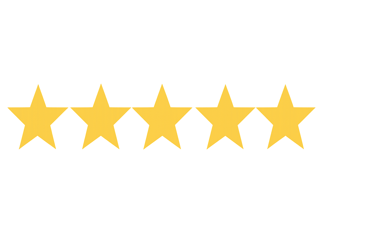 5 star rating
